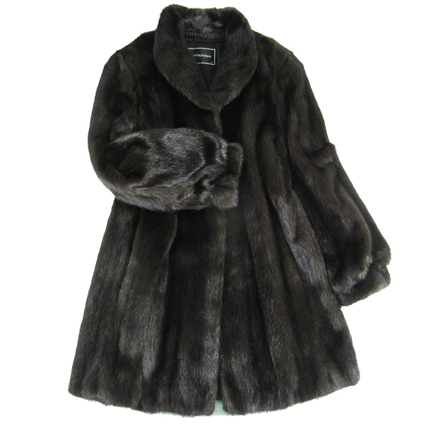 2013☆売切り☆毛綺麗で柔らか MITSUKOSHI 三越 サガミンク SAGA MINK 