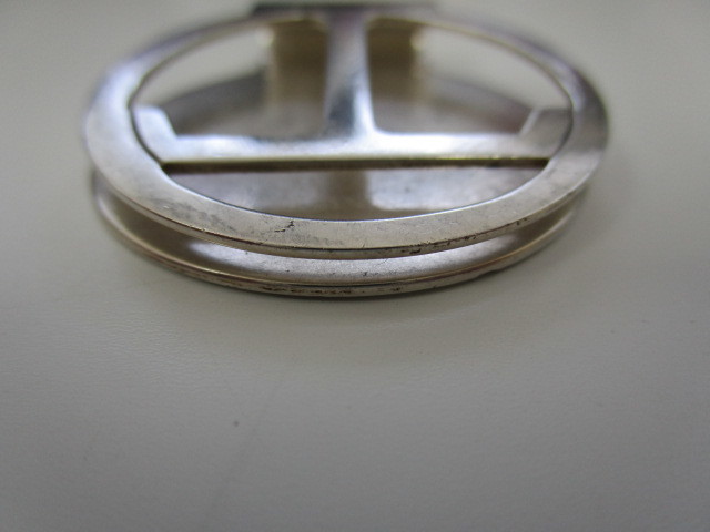 10F480 ティファニー T イニシャル マネークリップ シルバー925 銀