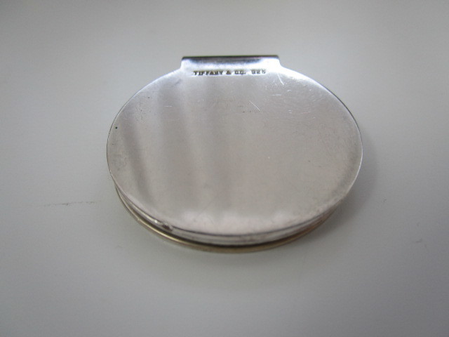 10F480 ティファニー T イニシャル マネークリップ シルバー925 銀