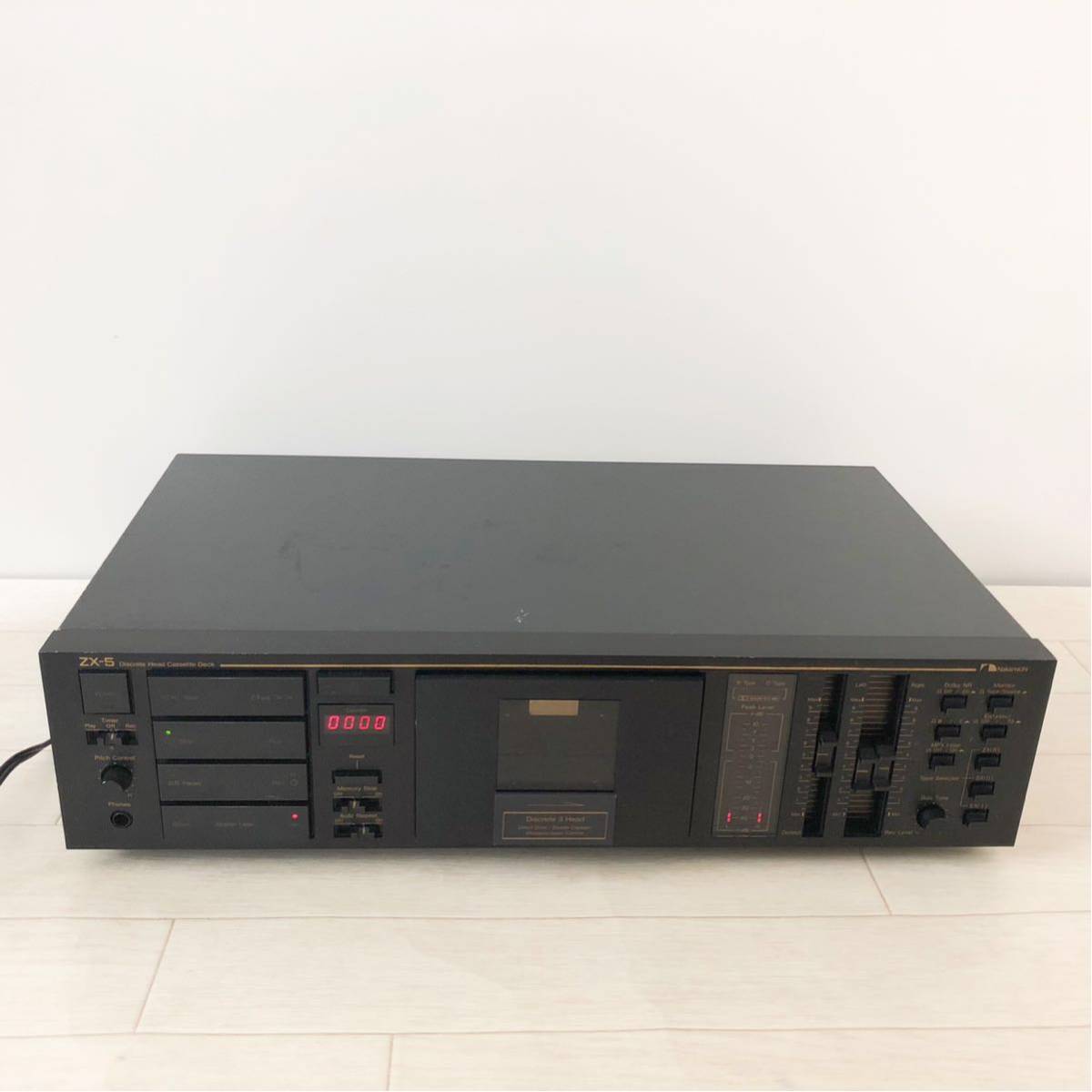 Nakamichi ZX-5 ステレオ カセット デッキ 3ヘッド ナカミチ