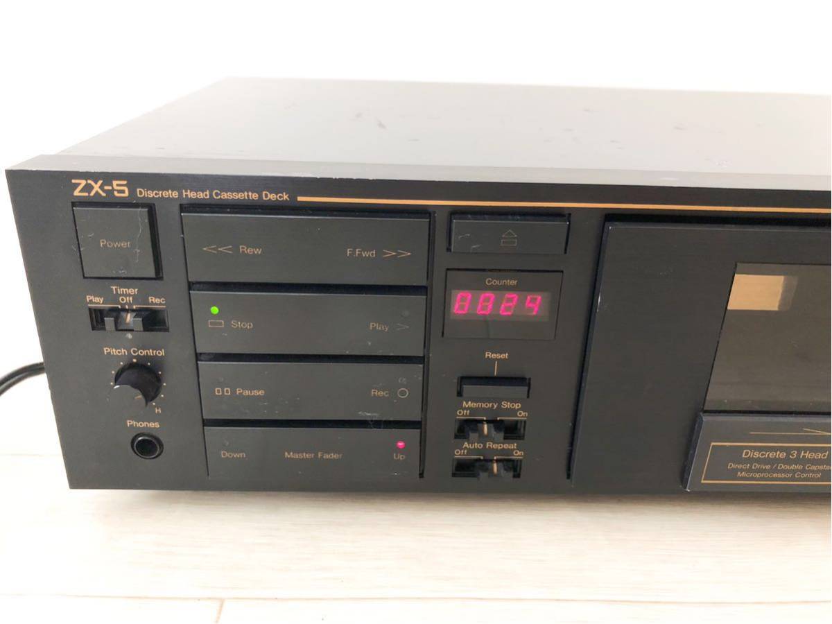 Nakamichi ZX-5 ステレオ カセット デッキ 3ヘッド ナカミチ