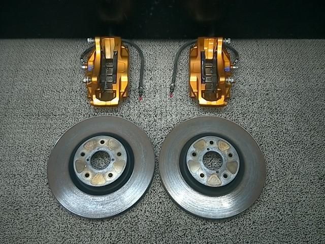 D】スバル GVF インプレッサ WRX STI 左右フロントキャリパー