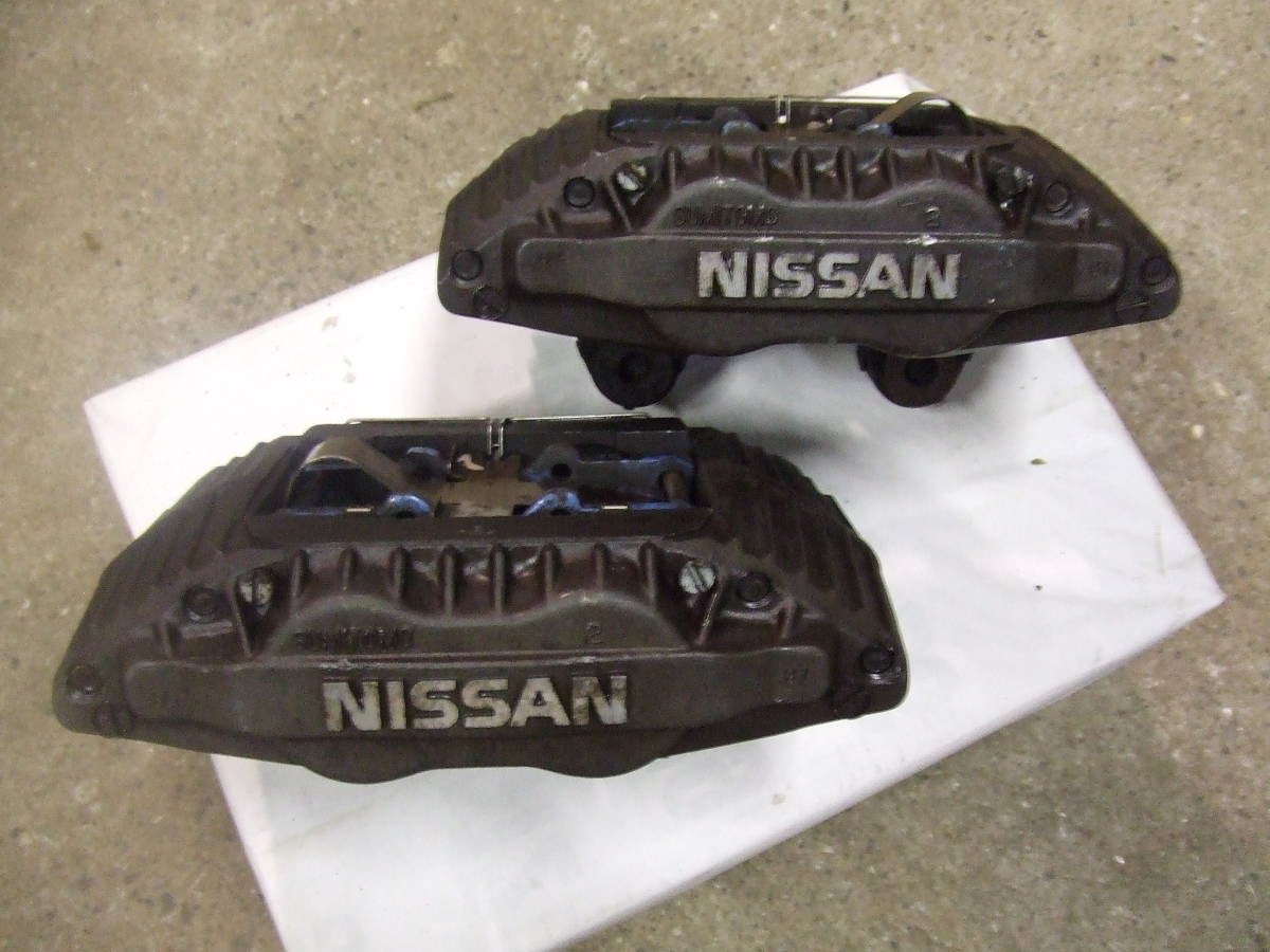 ECR33純正NISSAN ブレーキキャリパー フロント左右セット ECR33純正