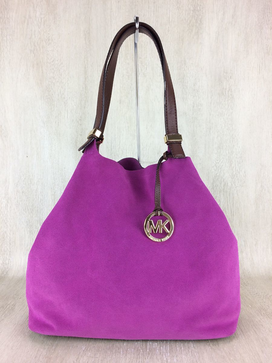 MICHAEL KORS◇ショルダーバッグ/-/PUP/無地 MICHAEL ⁄ KORS(マイケル 