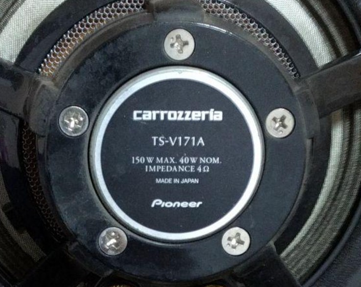 ☆カロッツェリア スピーカー TS-V171A MAX150W 17cm セパレート2WAY