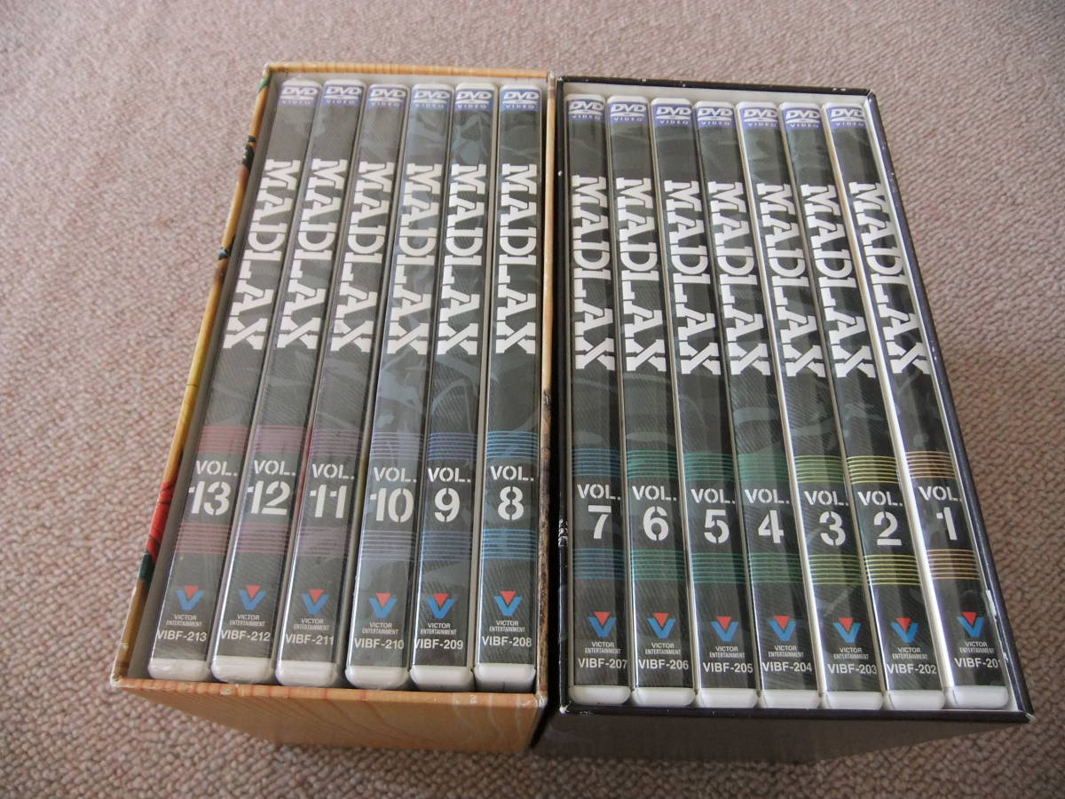 MADLAX マドラックス VOL .1～VOL.13 DVD BOX 未開封有 【公式通販】