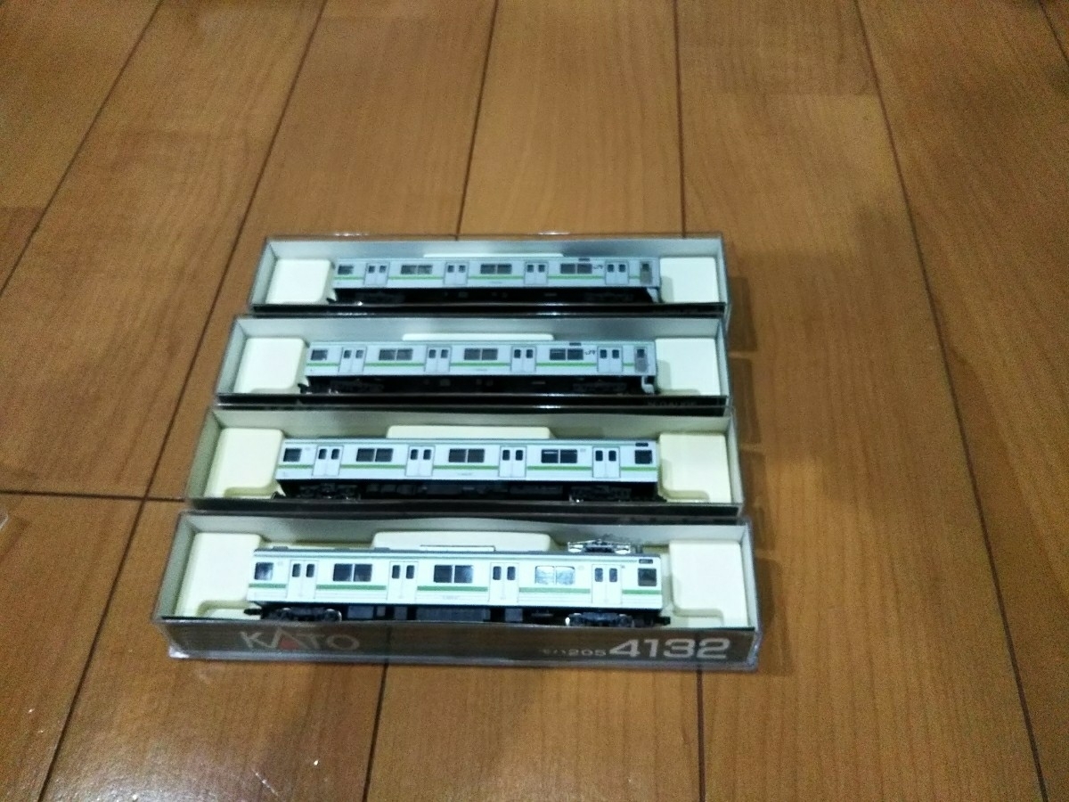 KATO 205系山手線色 4両セット動作確認済み KATO205系山手線