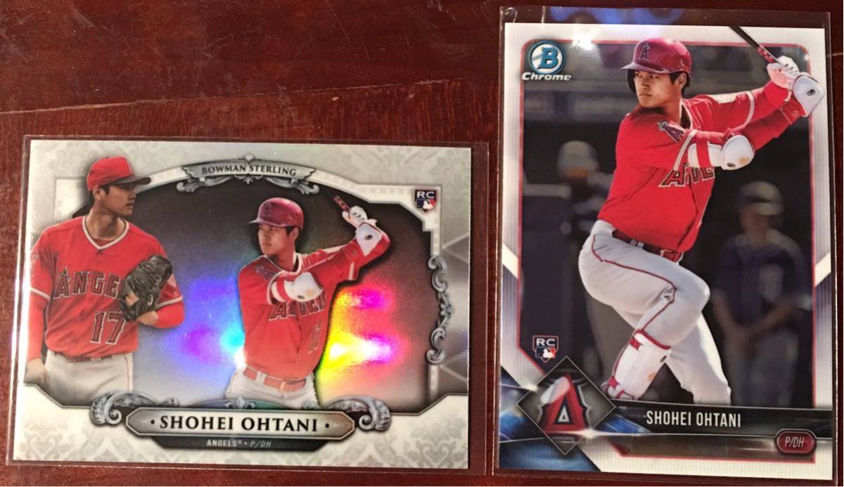☆ 大谷翔平 Ohtani Angels RC 2018 Bowman Chrome Base Sterling