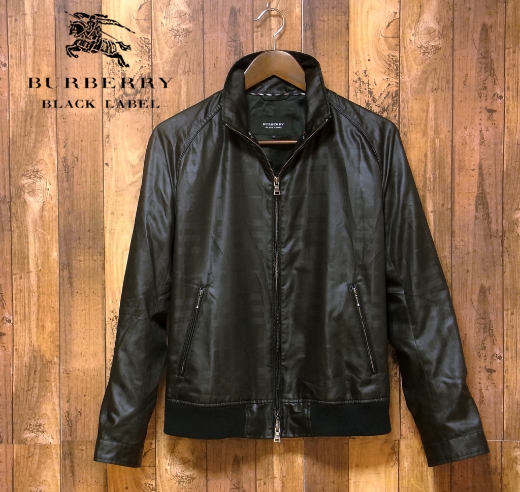 BURBERRY 名作！【M】三陽商会！BURBERRY BLACK LABEL シャドー