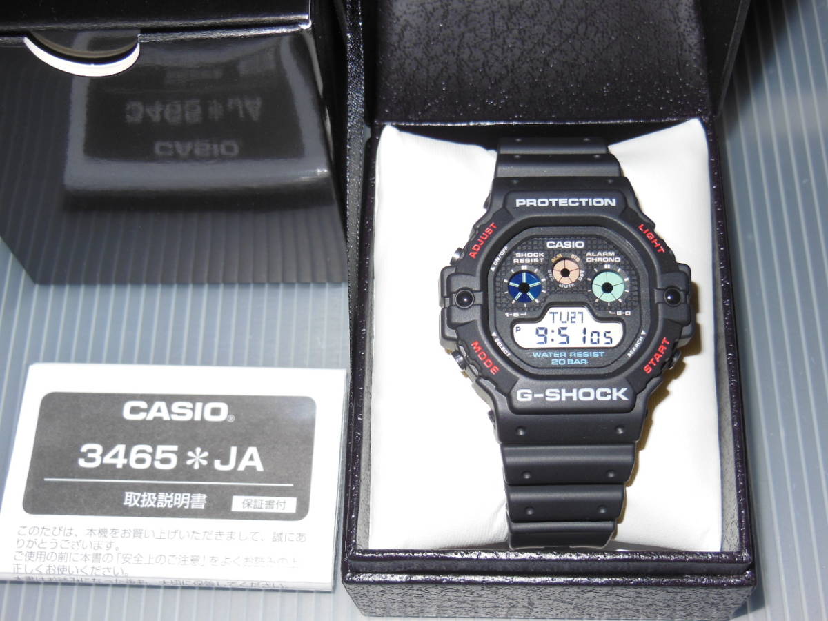 DW-5900-1JF カシオ“G-SHOCK”新作 90年代復刻デザイン×人気のオール 