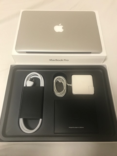 美品 【送料無料】 Apple MacBook Pro Retina 13インチ Mid 2014 MGX72J/A model no:A1502 Core i5 2.6GHz 8GB 128GB _2