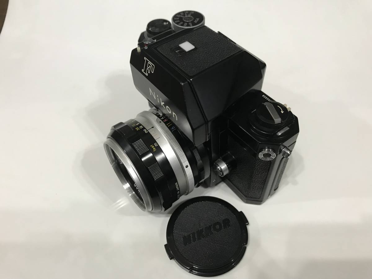 Nikon F フォトミックTn ブラック 黒 本体・NIKKOR 1:1.4 f=50mm 