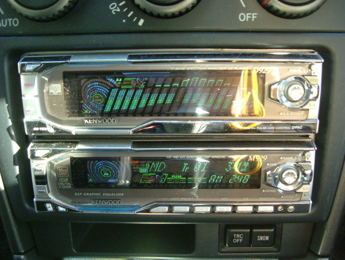KENWOOD ケンウッド M929 D929 CDプレーヤ MDレシーバー カー