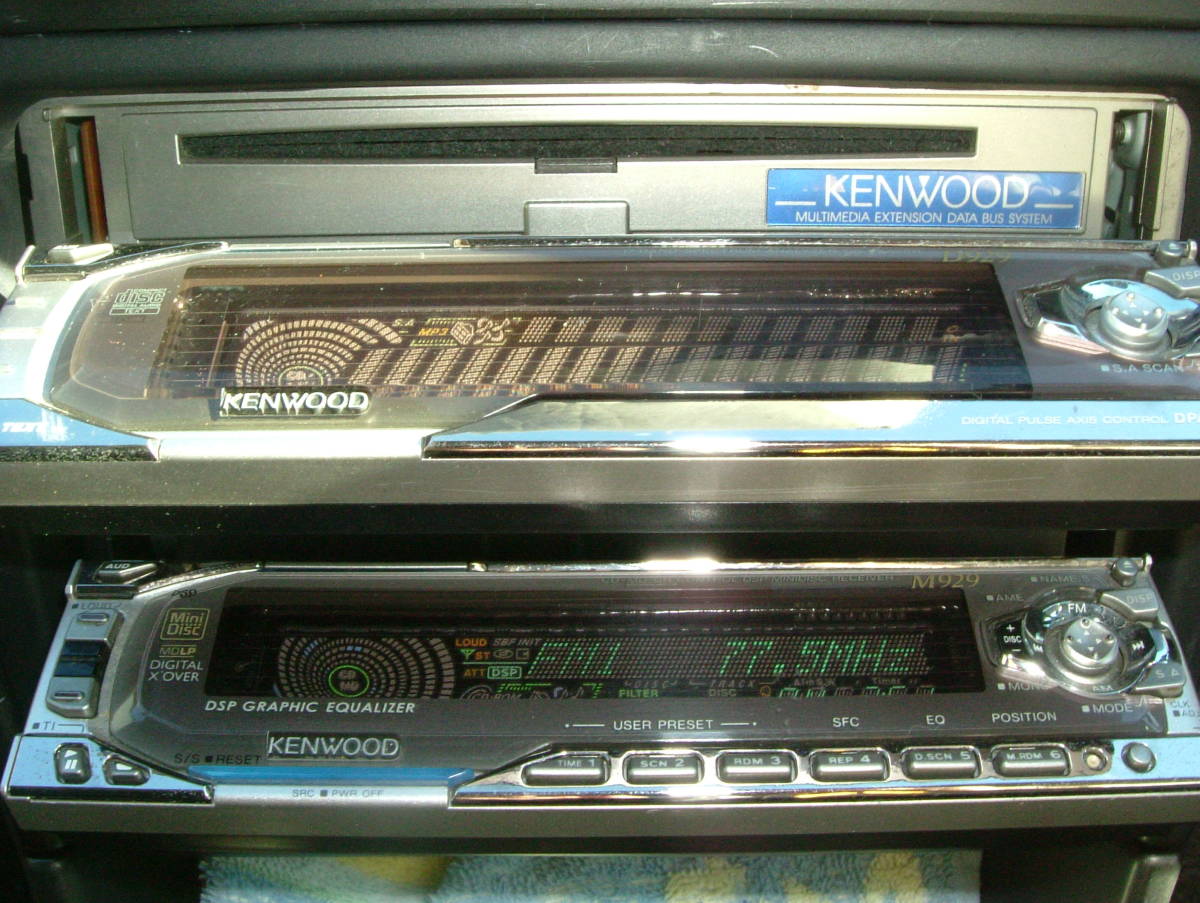 KENWOOD ケンウッド M929 D929 CDプレーヤ MDレシーバー カー