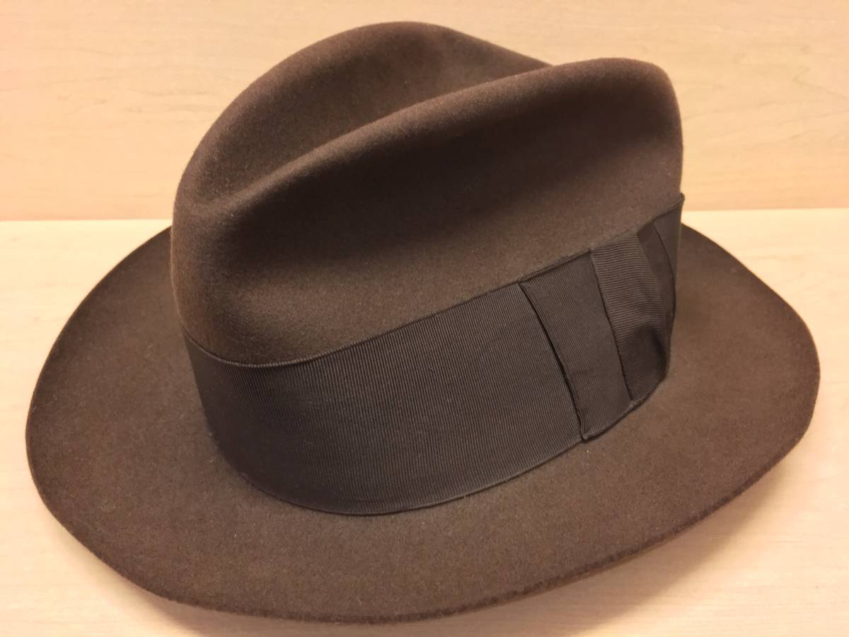 ヴィンテージ ハット Borsalino ボルサリーノ Hat イタリア製