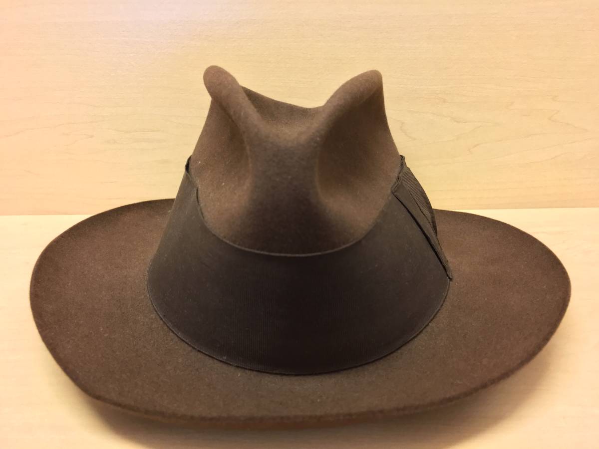 Borsalino ANTICA CASA イタリア製　ヴィンテージハット ヴィンテージ ハット Borsalino ボルサリーノ Hat イタリア製