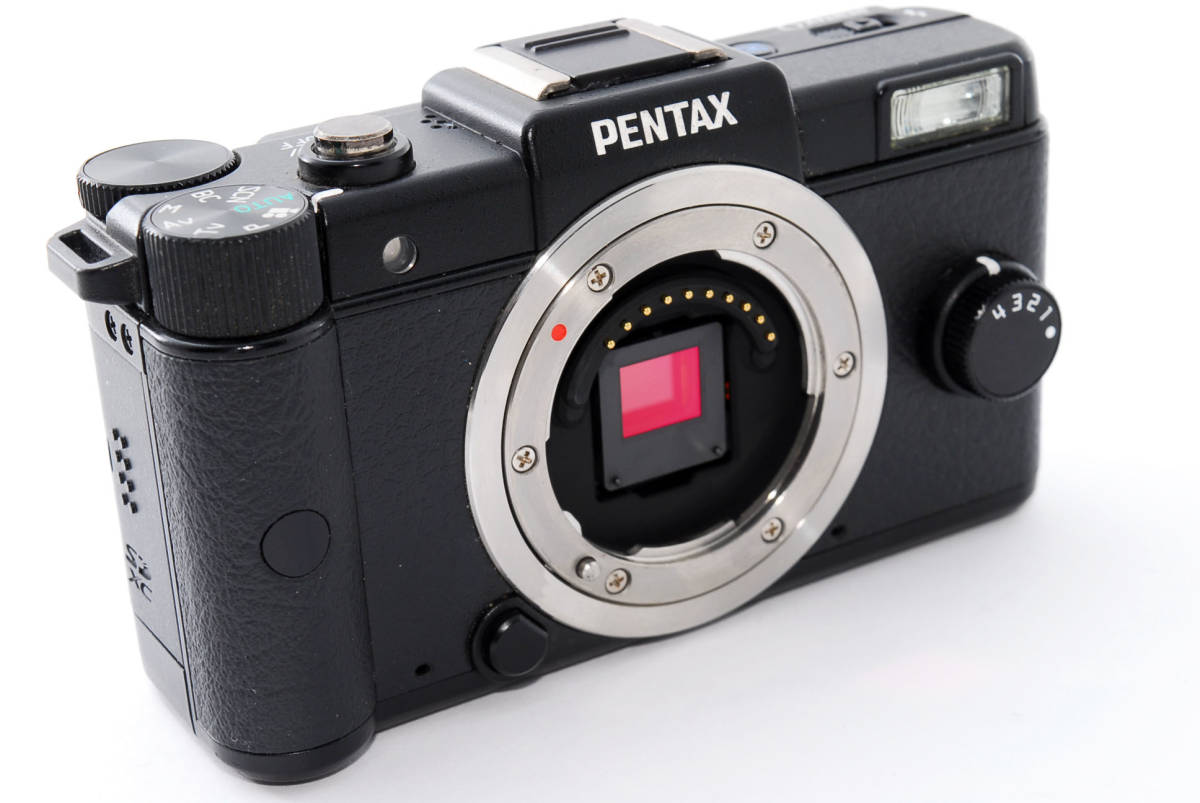 2449☆ 美品 ☆ ペンタックス PENTAX Q ボディ ミラーレス一眼 【公式