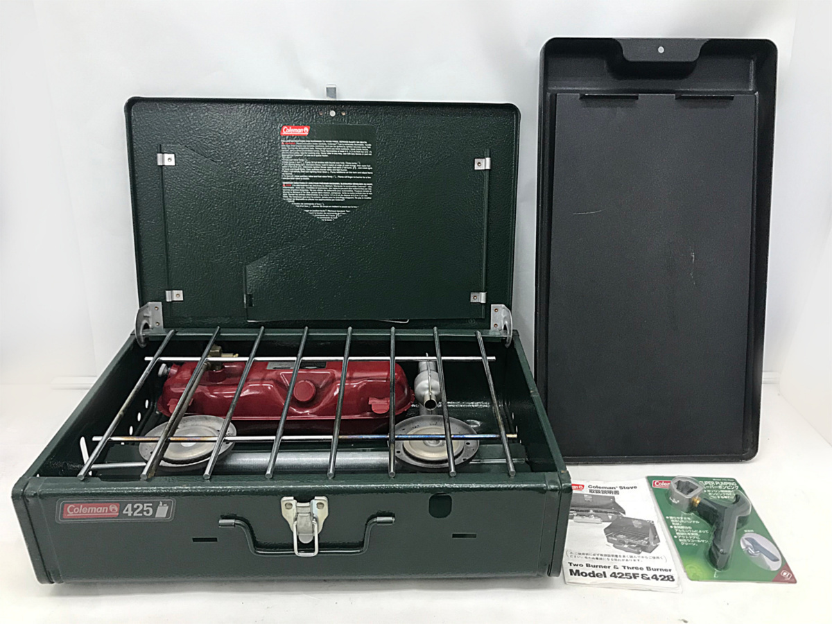 Colman コールマン 425F ツーバーナー コンロ キャンプ アウトドアなど