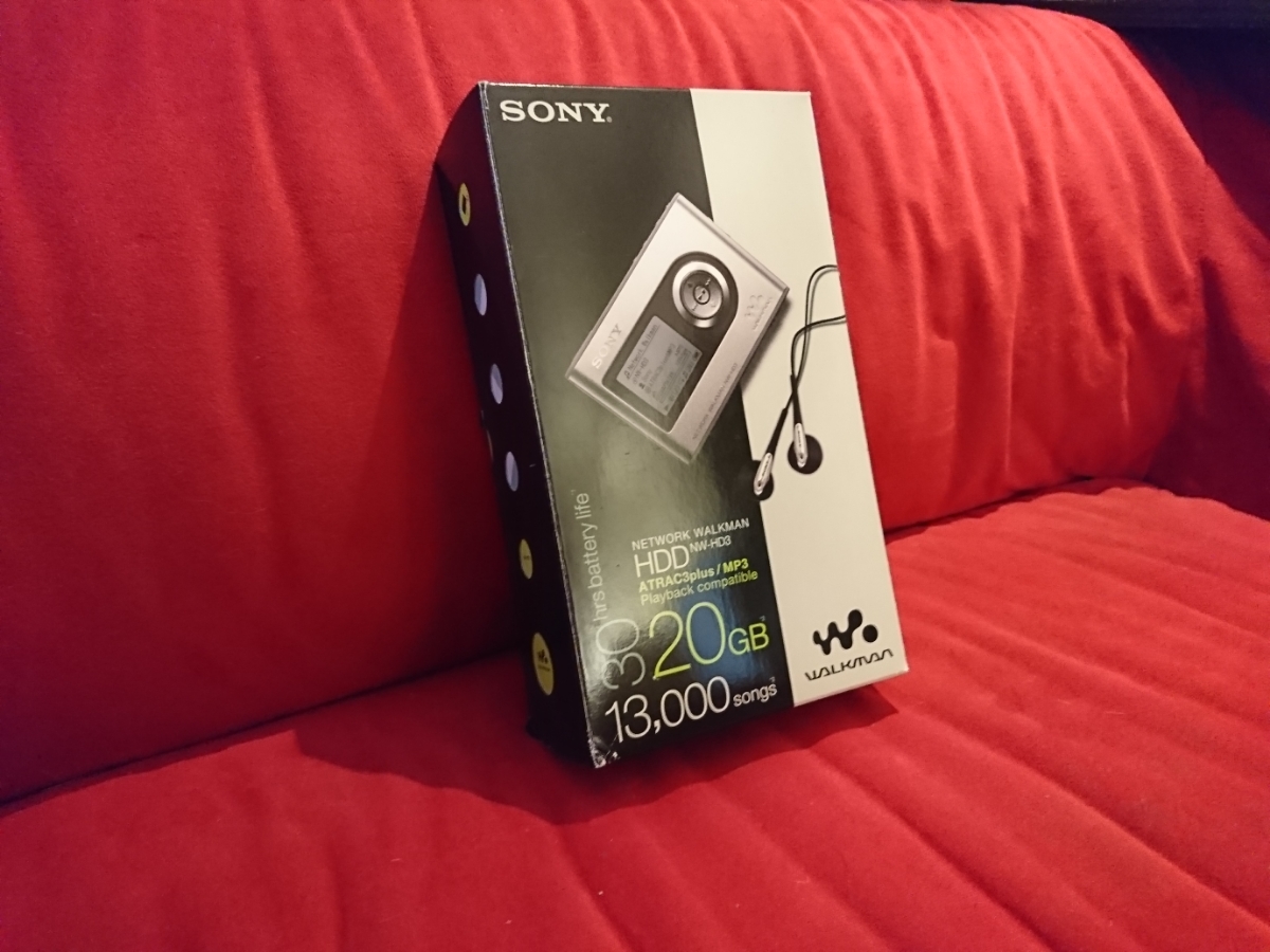 【SONY】NW-HD3 HDD network WALKMAN MP3 PORTABLE PLAYER ウォークマン ソニー
