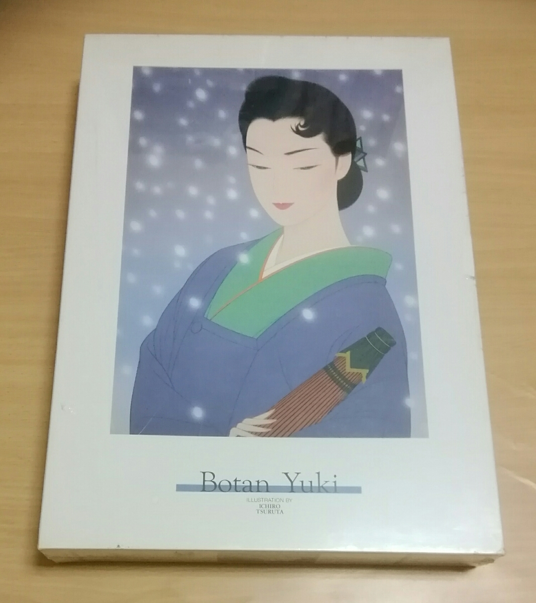 新品　鶴田一郎 　ぼたん雪　ジグソーパズル 1000ピース 鶴田一郎 イラストコレクション ぼたん雪 Botan Yuki ジグソーパズル