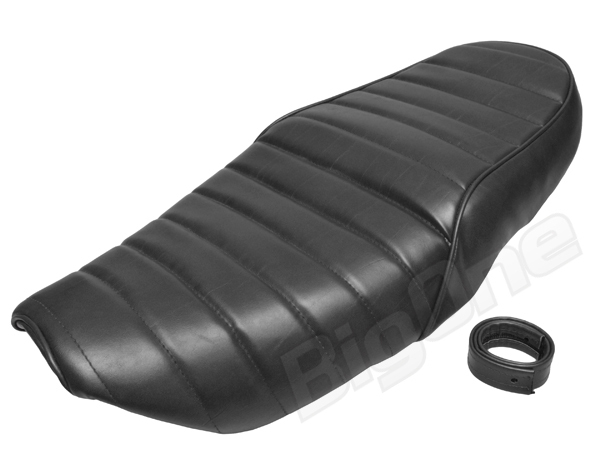 BigOne 楽々交換 バンディット250VZ GJ77A タックロール シート Assy 張替え済み 黒 ブラック