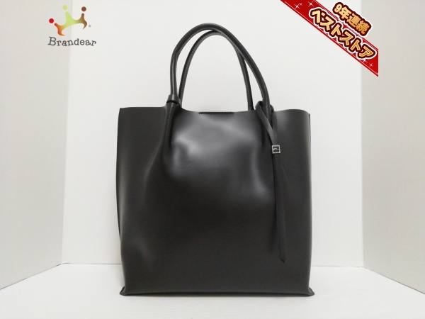 ジャンニキャリーニ GIANNICHIARINI バッグ トートバッグ レザー 黒 美品