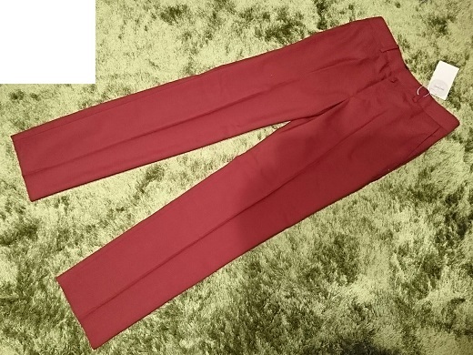 【品質保証，送料無料】 TOMORROWLAND トゥモローランド マカフィー パンツ レンガ色 ボルドー系 タグ付き(その他)｜売買されたオークション情報、yahooの商品情報をアーカイブ公開 - オークファン 女性用