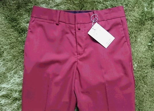 新品 ★TOMORROWLAND トゥモローランド マカフィー パンツ レンガ色(ボルドー系) 未使用タグ付き MACPHEE トゥモローランド マカフィー (トゥモローランド) コットン MACPHEE（マカフィー）｜レディース｜トゥモローランド