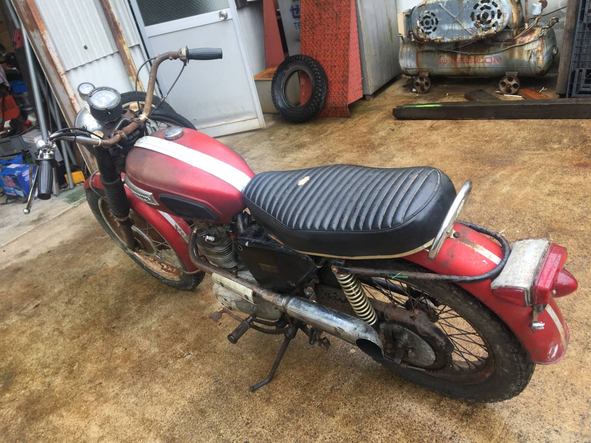 1970年 トライアンフ トロフィー 250cc 旧車 BSA ノートン 英車 【公式