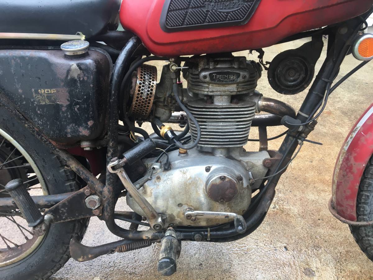 1970年 トライアンフ トロフィー 250cc 旧車 BSA ノートン 英車 【公式