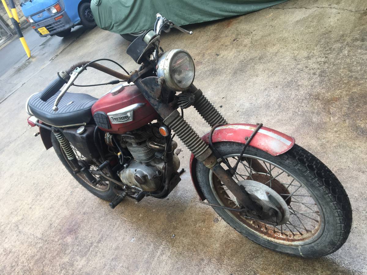 1970年 トライアンフ トロフィー 250cc 旧車 BSA ノートン 英車 【公式