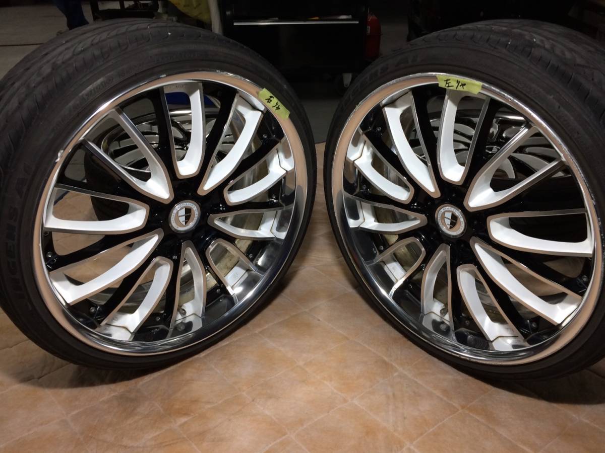 山口で WORK ワークホイール シュバート19インチ 中古ワークシュバート 
