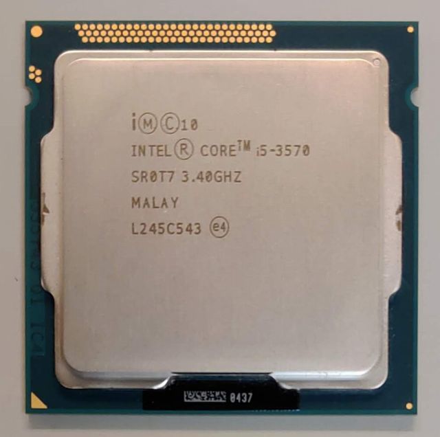 Core Intel i5-3570 i5 CPU LGA1155 0 3.4GHz Processor SR0T7 Quad