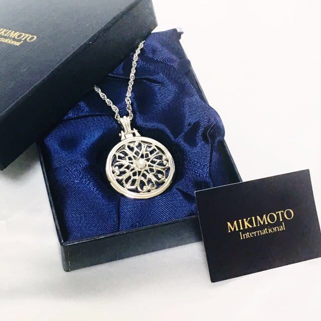 MIKIMOTO ミキモト ネックレス ルーペ ペンダント ベビーパール 超美品