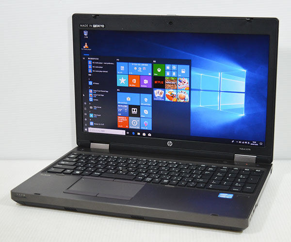 D04S HP ProBook 6570b 第三世代 Core i5 4GB 320GB Windows 10 Pro 64bit 高解像度液晶 HD+ 1600x900 WiFi 無線 カメラ RS232C テンキー付