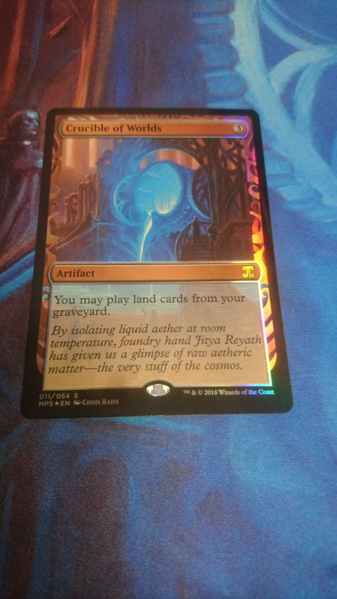 of MPS 世界のるつぼ マスターピース foil 英語 MTG mtg 全面光沢
