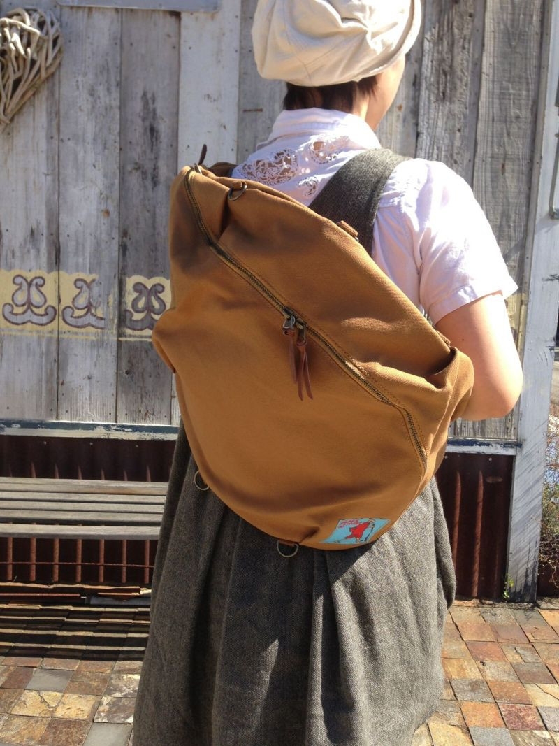 kapital キャピタル ８号 帆布 2WAY HIKE スナフキン バッグ リュック ガンジー　男女兼用 ショルダーバッグ