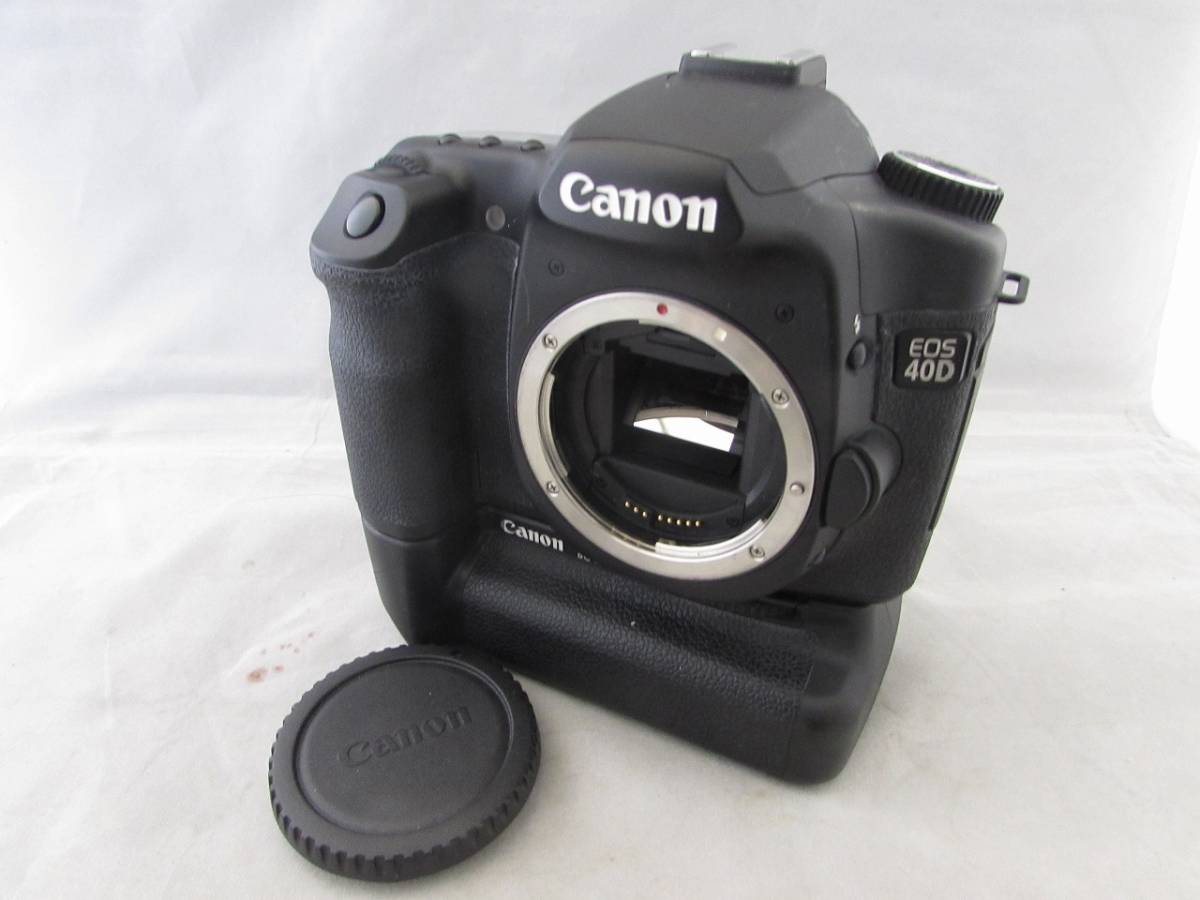 人気モデル】CANON/キャノン EOS40D ボディ BG-E2N付き○デジタル一眼 