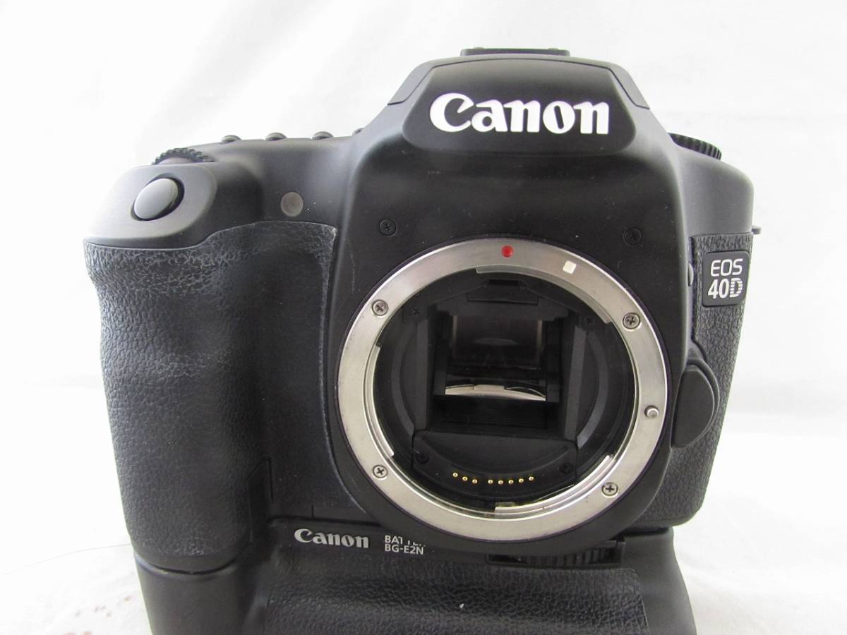 人気モデル】CANON/キャノン EOS40D ボディ BG-E2N付き○デジタル一眼 