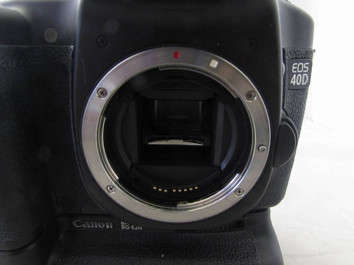 人気モデル】CANON/キャノン EOS40D ボディ BG-E2N付き○デジタル一眼 