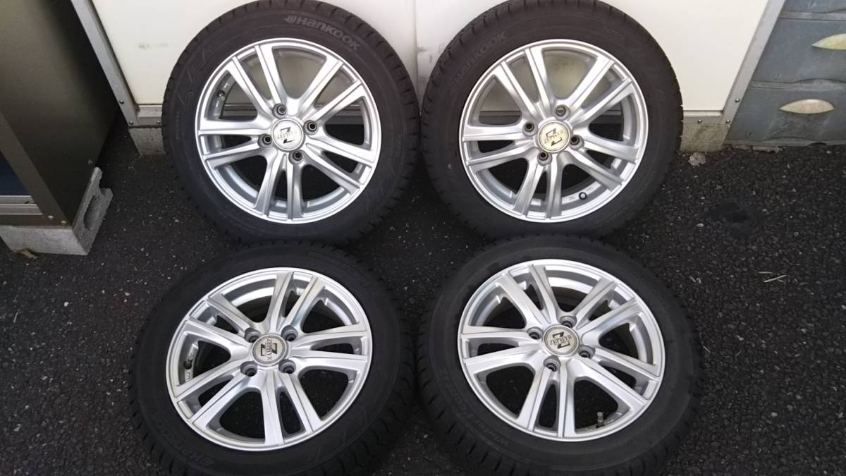 お得，得価 155/65R14 N-BOX タント ワゴンR等 スタッドレス アルミホイール 4本セット(スタッドレスタイヤ)｜売買されたオークション情報、yahooの商品情報をアーカイブ公開 - オークファン 4穴