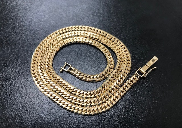 K18 喜平ネックレス 6面W 30g 50cm 造幣局検定刻印 未使用 【公式通販】