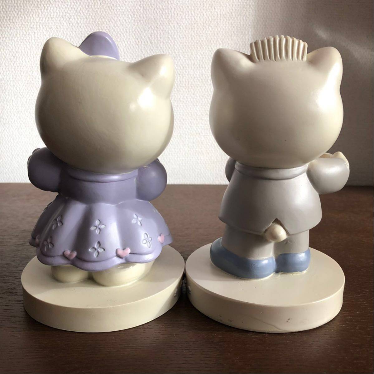 ☆ハローキティ＆ダニエル☆陶器製 アクセサリートレイ ペアセット