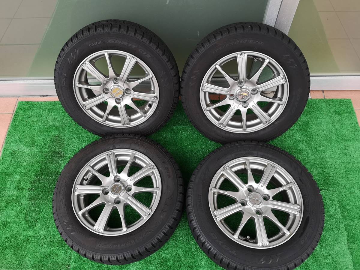 ☆中古☆京都市内引取限定☆スタッドレスホイール155/65R14 VRX2