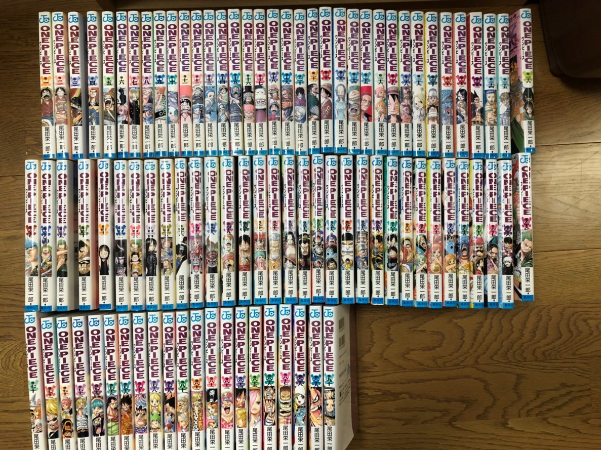 ワンピース全巻 1 90巻 全巻セット 売買されたオークション情報 Yahooの商品情報をアーカイブ公開 オークファン Aucfan Com