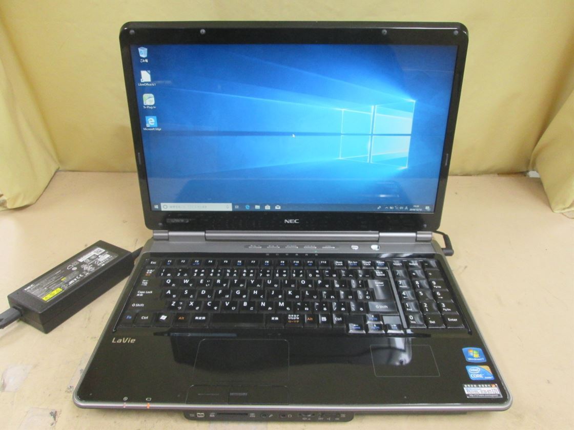NEC LaVie L 16インチ Win10 office最新版入 DVD鑑賞可能 使用感 PC-