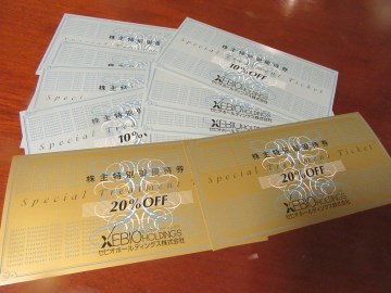 送料無料　最新　ゼビオホールディングス　株主特別御優待券　２０％OFF券2枚+１０％OFF券8枚