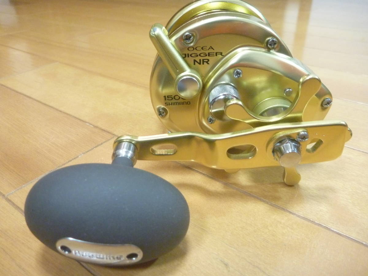 ☆即決！ シマノ オシアジガー NR 1500 美品！右ハンドル 機関好調