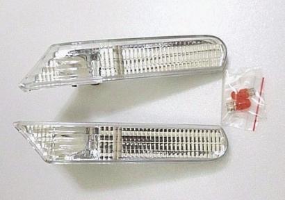 ポルシェ 986ボクスター 996 クリアサイドマーカー 左右セット ポルシェ ボクスター 986 996 クリスタルサイドマーカー クリアレンズ