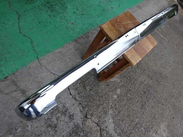 YSC旧車 ダットサン サニー B110 フロントバンパー メッキ 美品